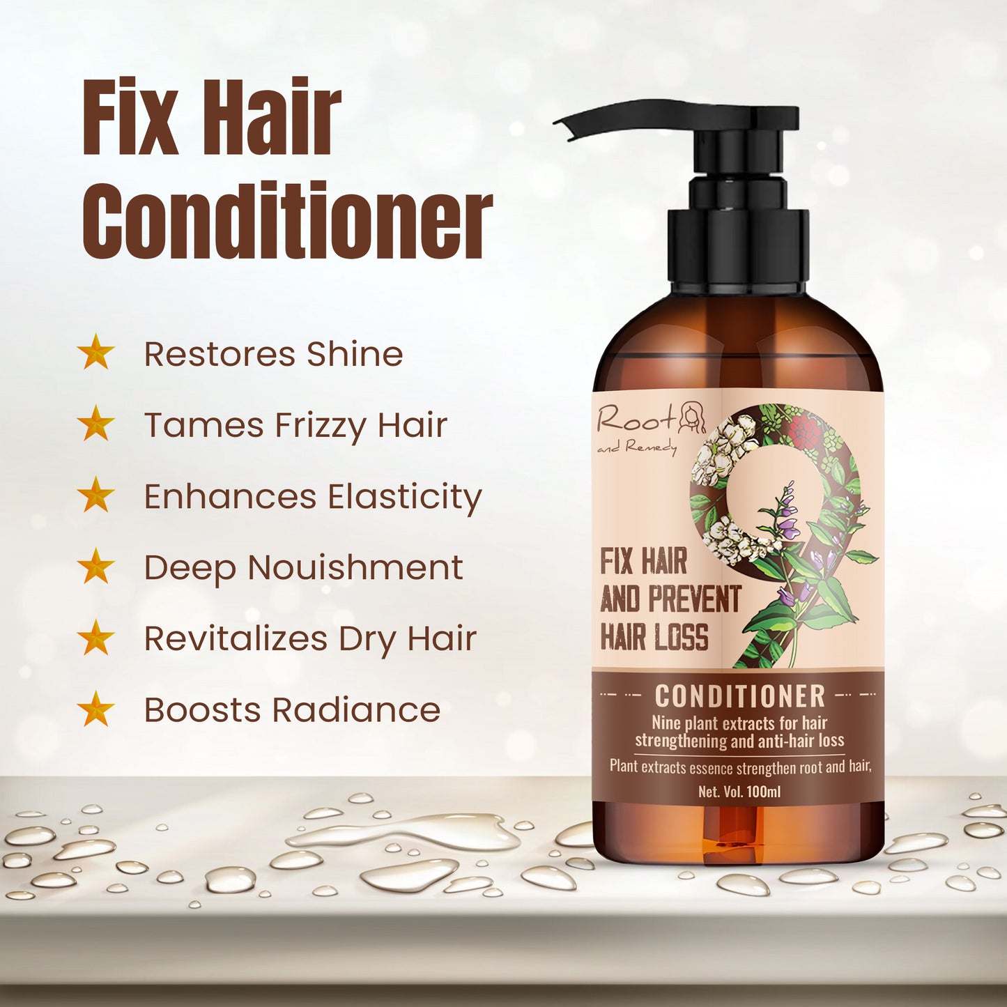 Anti-itch and Anti-Bacterial Liquid Conditioner (100ml)