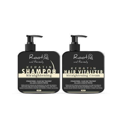 2 in 1 Herbal Pro Hair Straightening Shampoo & Keratin Hair Vitalizer Cream Combo ( Get Extra 30% off on prepaid orders auto applied on check out )