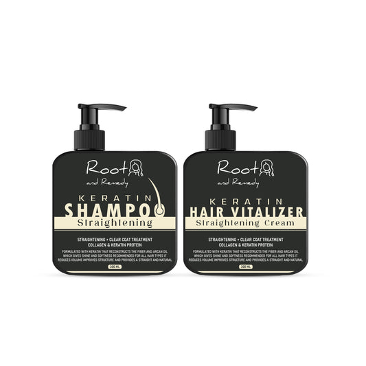 2 in 1 Herbal Pro Hair Straightening Shampoo & Keratin Hair Vitalizer Cream Combo ( Get Extra 30% off on prepaid orders auto applied on check out )